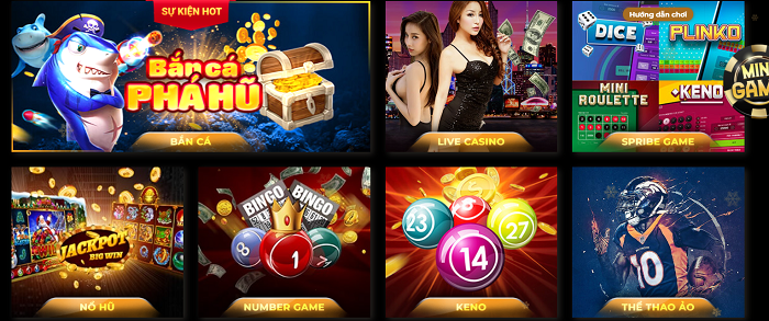 Debet sở hữu kho game hấp dẫn, đồ sộ