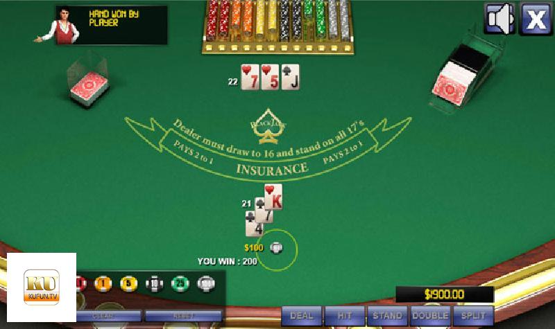 Chơi Xì Dách trong Casino