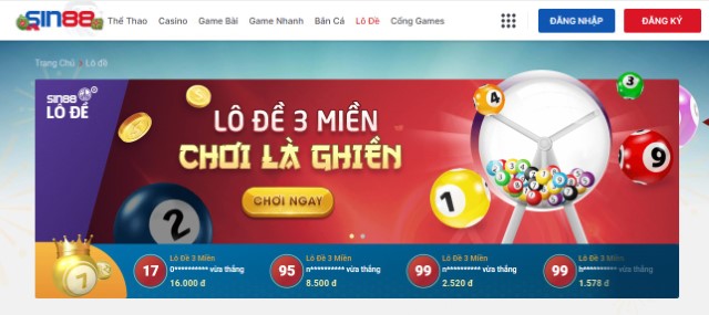 Sin88 là thương hiệu cá cược đến từ Singapore được công ty Playtech phát triển