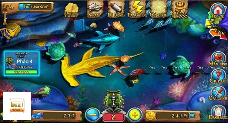 Sử dụng phần mềm hack game bắn cá 